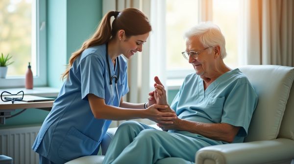 Optimiser la santé des pieds grâce à une infirmière spécialisée